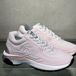 Chanel 2024 new pink sneakers